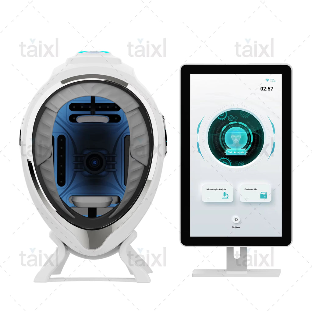 AL Skin Tester AI Smart Skin Tester 10 Spectrum Imaging Comprehensive Skin Analysis 18 Languages ​​Professional Skin Test