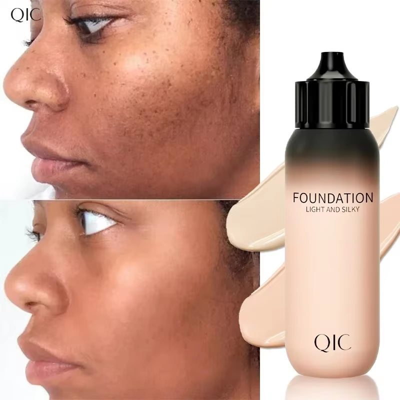 30Ml Liquid Foundation Cream Waterproof Oil-Control Cover Acne Base Cream Makeup Moisturize Matte Concealer Cosmetic