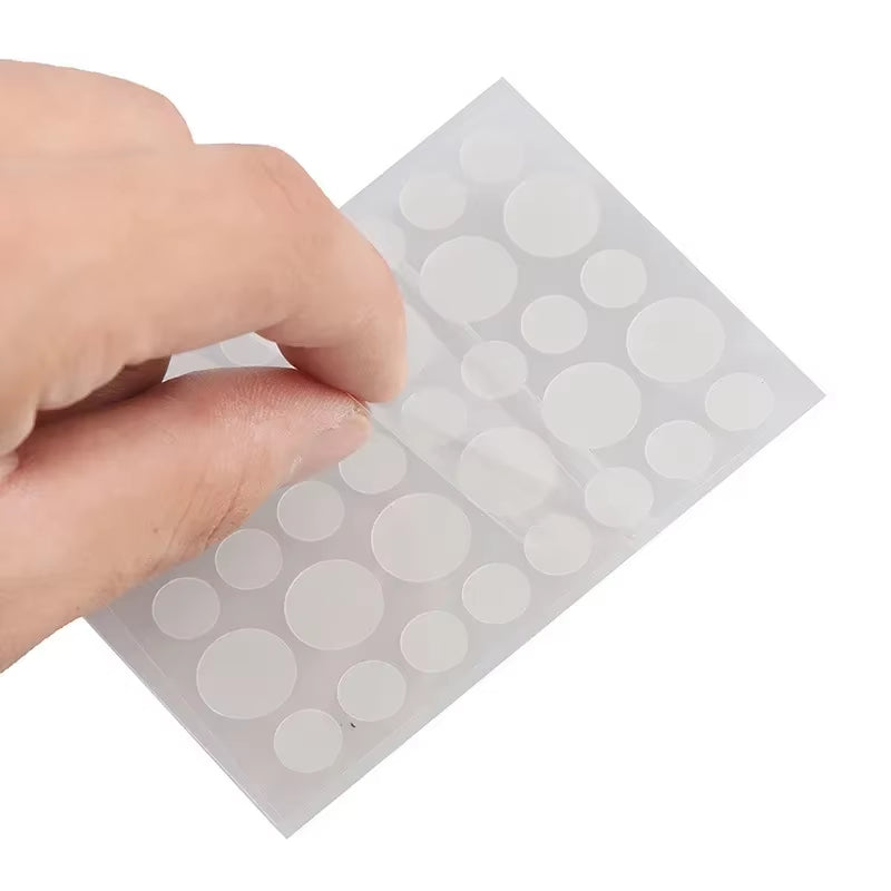 72/180Pcs Hydrocolloid Acne Patch Waterproof Acne Removing PU Film Face Printing Spots Marks Invisible Acne Cleansing Patch